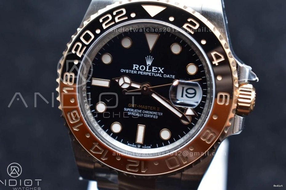 II DD3285 CHS Edition Factory Best RG Bracelet Ceramic Brown 126711 Black GMT-Master Clean CHNR on SS 0112